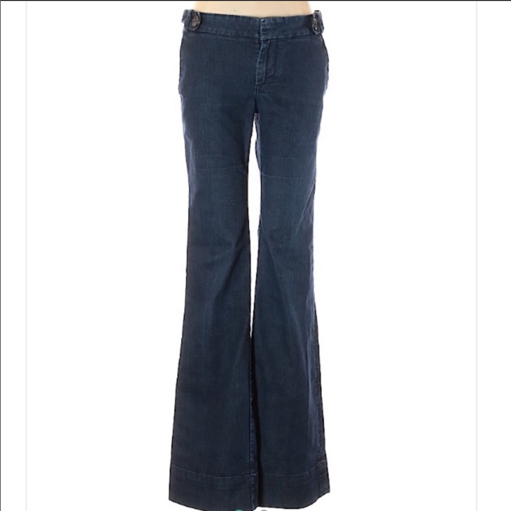 Banana republic classic Trouser leg dark wash jean